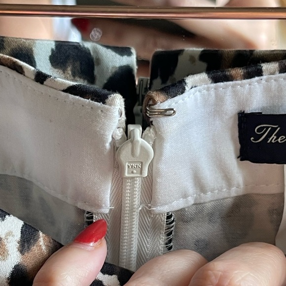 J Crew The Pencil Skirt Brown Leopard Print - Picture 4 of 9